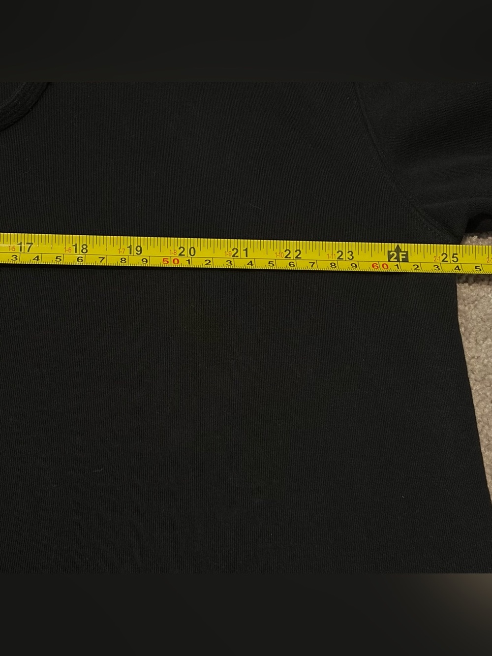 Fila Women’s Small Black Dress Hoodie Long Sleeve Kangaroo Pocket Drawstring View 6